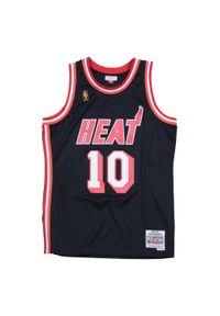 Mitchell & Ness - Koszulka Nba Miami Heat Tim Hardaway. Kolor: czarny, czerwony, wielokolorowy. Sport: koszykówka #1