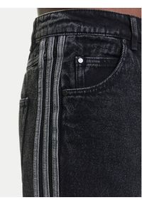 Adidas - adidas Jeansy adicolor Denim 3-Stripes JD3109 Czarny Loose Fit. Kolor: czarny #5