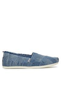 Półbuty Toms. Kolor: niebieski