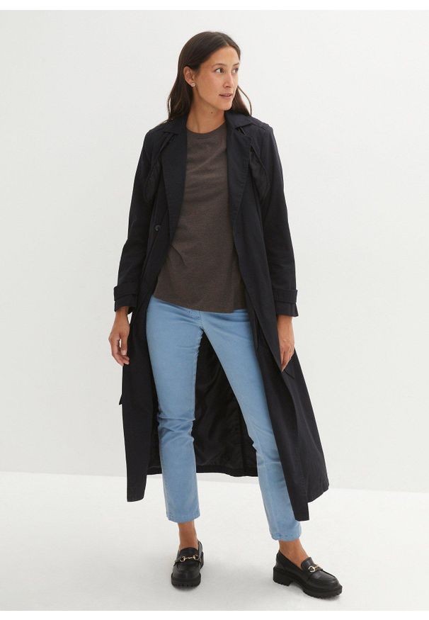 bonprix - Shirt ciążowy i do karmienia piersią (2 szt.), bawełna organiczna. Kolekcja: moda ciążowa. Kolor: szary. Materiał: bawełna