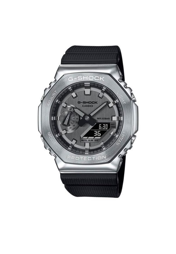 G-Shock Zegarek GM-2100-1AER Czarny. Kolor: czarny