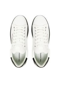 Karl Lagerfeld - KARL LAGERFELD Sneakersy KL54519A Biały. Kolor: biały. Materiał: skóra #6