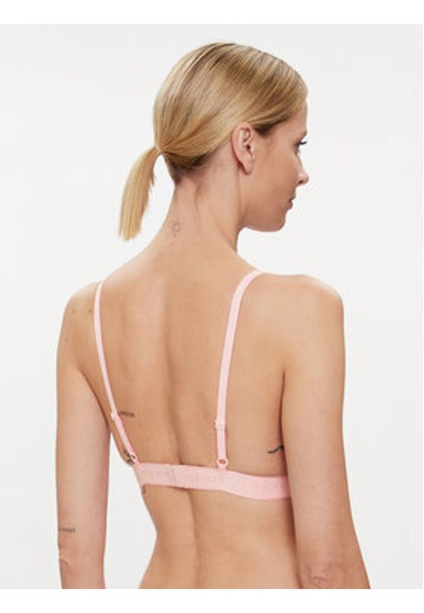 TOMMY HILFIGER - Tommy Hilfiger Biustonosz braletka UW0UW04750 Różowy. Kolor: różowy. Materiał: syntetyk