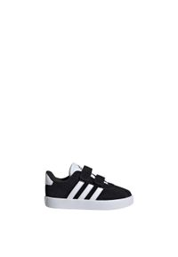 Adidas - Buty VL Court 3.0. Okazja: na co dzień. Kolor: czarny, biały, wielokolorowy. Materiał: syntetyk. Sport: skateboard