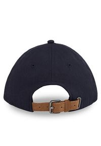 TOMMY HILFIGER - Tommy Hilfiger Czapka z daszkiem Th Flag Herringbone 6 Panel Cap AM0AM13385 Granatowy. Kolor: niebieski. Materiał: materiał, bawełna