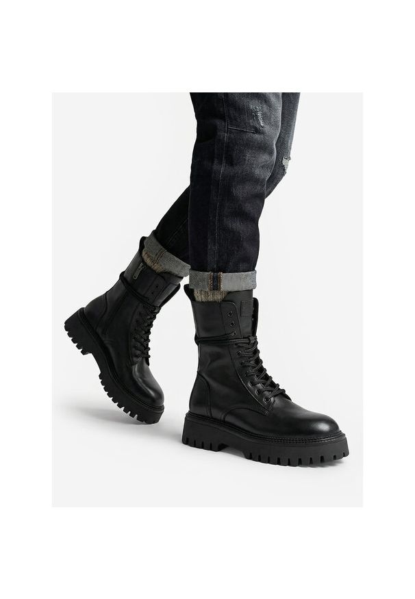 G-Star RAW - Trzewiki G-Star Raw. Kolor: czarny