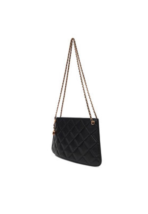 Tory Burch Torebka Fleming Pochette 176623 Czarny. Kolor: czarny. Materiał: skórzane