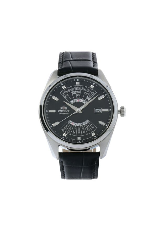 orient - Orient Zegarek Multi Year Calender RA-BA0006B10B Czarny. Kolor: czarny