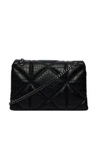 Love Moschino - LOVE MOSCHINO Torebka JC4041PP1PLF1000 Czarny. Kolor: czarny. Materiał: skórzane #4