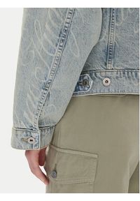 Hugo - HUGO Kurtka jeansowa Lou_B 50534757 Niebieski Oversize. Kolor: niebieski. Materiał: bawełna #5