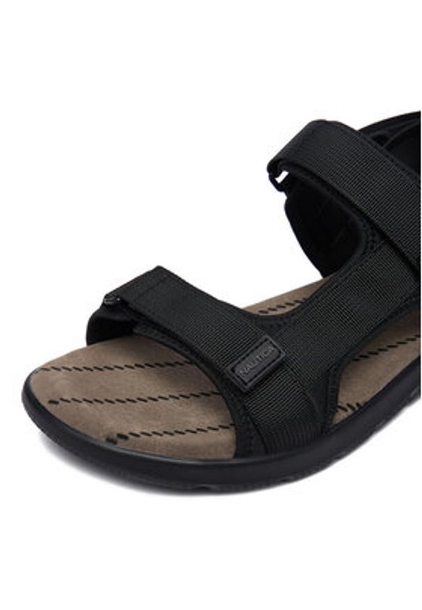 Nautica Sandały CEO-RINO-02 MBS Czarny. Kolor: czarny. Materiał: materiał
