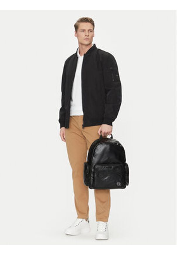 Karl Lagerfeld - KARL LAGERFELD Plecak A1M30088 Czarny. Kolor: czarny. Materiał: materiał