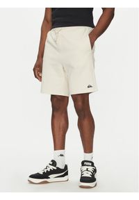 Quiksilver Szorty sportowe EQYFB03372 Écru Regular Fit. Materiał: bawełna, syntetyk. Styl: sportowy