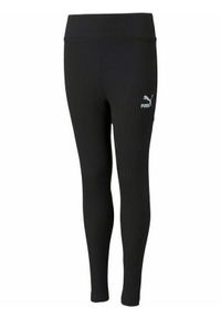 Legginsy dla Dzieci Puma Czarny 152 - Sportowe i Wygodne. Kolor: czarny. Styl: sportowy