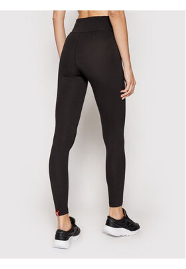 Alpha Industries Legginsy Basic 116053 Czarny Slim Fit. Kolor: czarny. Materiał: bawełna