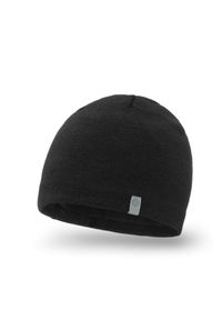Zimowa czapka męska PaMaMi - Czarny. Kolor: czarny. Materiał: akryl. Sezon: zima. Styl: klasyczny, młodzieżowy #1