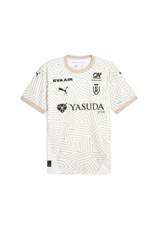 Puma - Męska trzecia koszulka Stade Reims 24/25 PUMA White Granola. Kolor: biały