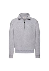 FRUIT OF THE LOOM - Bluza Rozpinana Unisex Dla Dorosłych Classic Heather. Kolor: szary