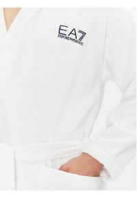 EA7 Emporio Armani Szlafrok 7M000441 AF14014 U0002 Biały. Kolor: biały. Materiał: bawełna #4