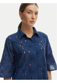 Iconique Sukienka letnia Romina IC26-003 Niebieski Relaxed Fit. Kolor: niebieski. Materiał: bawełna. Sezon: lato #2