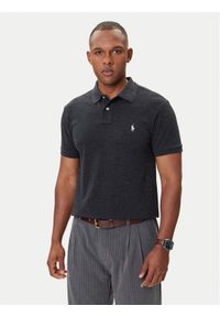 Polo Ralph Lauren Polo Classics 710536856031 Szary Slim Fit. Typ kołnierza: polo. Kolor: szary. Materiał: bawełna