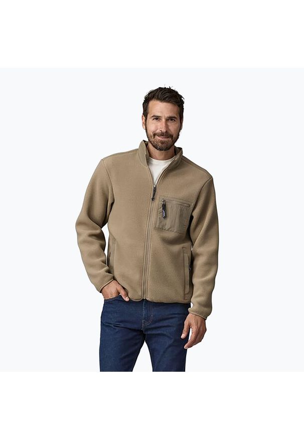 Bluza polarowa męska Patagonia Synch. Kolor: szary. Materiał: polar