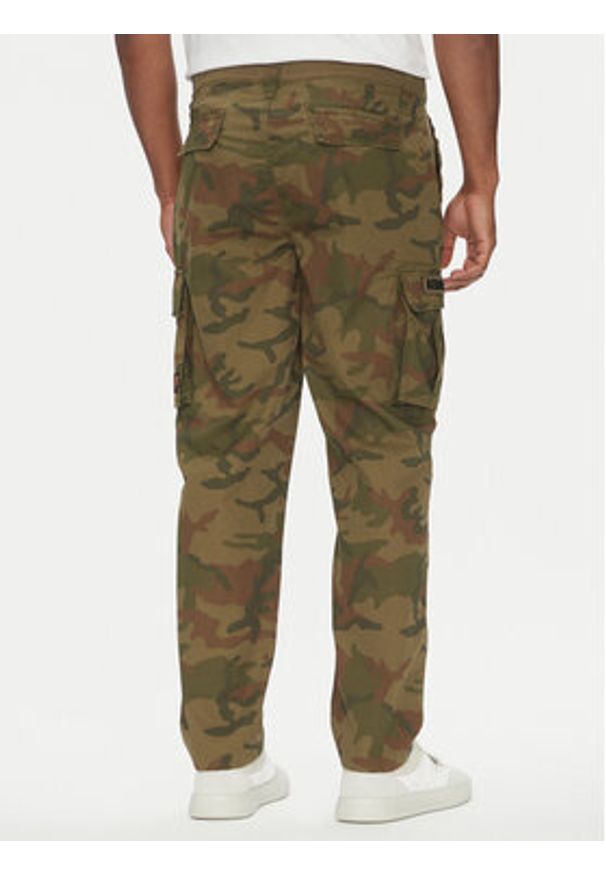 Aeronautica Militare Spodnie materiałowe 251PA1653CT3502 Zielony Regular Fit. Kolor: zielony. Materiał: bawełna