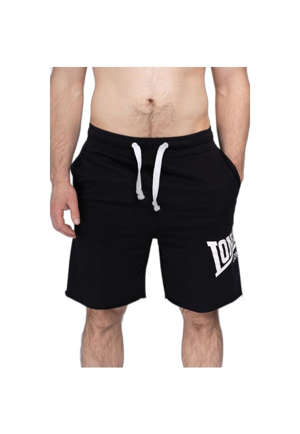 Krótka Lonsdale Polbathic. Kolor: czarny, biały, wielokolorowy. Materiał: bawełna. Długość: krótkie. Sport: fitness