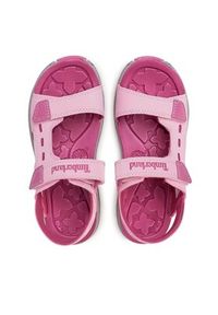 Timberland Sandały Moss Jump 2 Strap Sandal TB0A2AJ3X821 Różowy. Kolor: różowy. Materiał: materiał #2