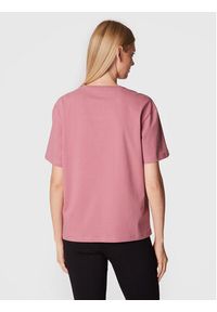EA7 Emporio Armani T-Shirt 6LTT35 TJFKZ 1438 Różowy Relaxed Fit. Kolor: różowy. Materiał: bawełna #2