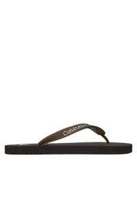 Calvin Klein Jeans Japonki Beach Sandal Transparent Tpu YW0YW01829 Czarny. Kolor: czarny