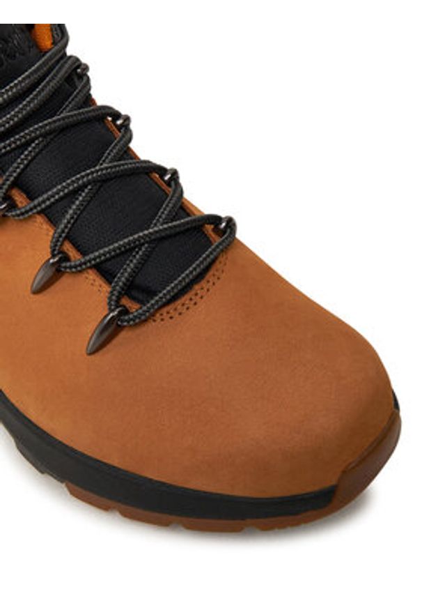 Timberland Sneakersy Sprint Trekker Mid Gtx TB1A2QZE2311 Beżowy. Kolor: beżowy. Materiał: nubuk, skóra. Sport: bieganie