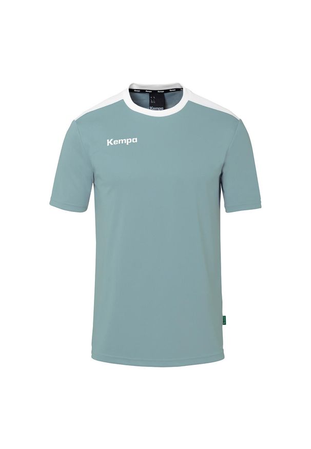 KEMPA - Koszulka dla dzieci Kempa Emotion 27. Kolor: wielokolorowy, niebieski, biały. Wzór: kolorowy