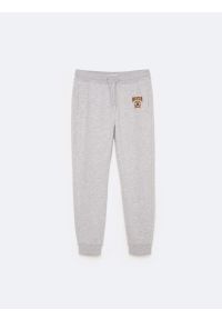 Big-Star - Spodnie chłopięce dresowe szare Lironp 901. Okazja: na co dzień. Kolor: szary. Materiał: dresówka. Wzór: haft, aplikacja. Styl: sportowy, casual #5