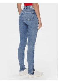 Calvin Klein Jeans Jeansy J20J222773 Niebieski Super Skinny Fit. Kolor: niebieski