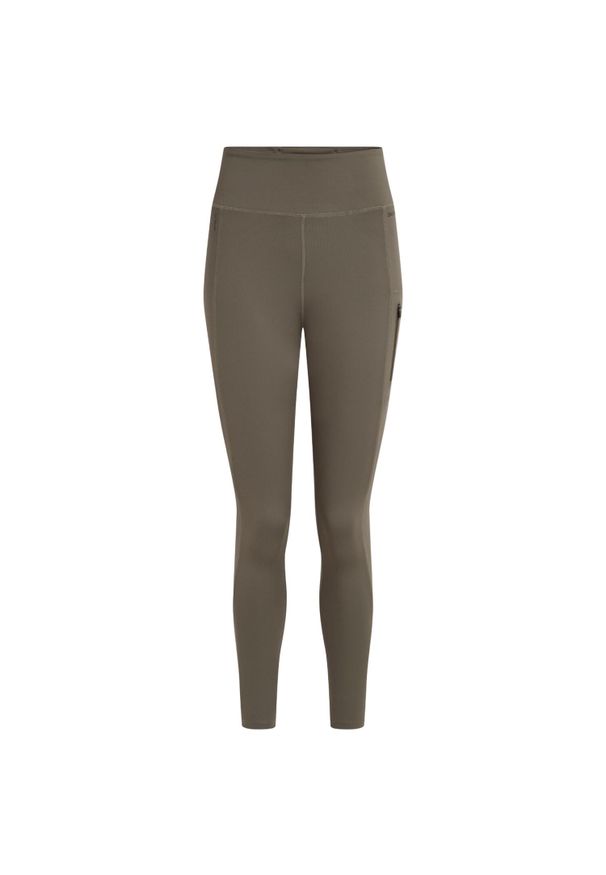CRAGHOPPERS - Legginsy Damskie Adeena Nosilife. Kolor: zielony. Sport: turystyka piesza
