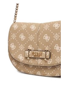 Guess Torebka Carrie Logo HWGP98 98200 Beżowy. Kolor: beżowy. Materiał: skórzane #5