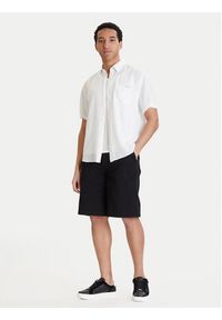 Calvin Klein Jeans Koszula LV04RF120G Biały Regular Fit. Kolor: biały. Materiał: wiskoza #4