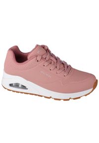 skechers - Buty sportowe Sneakersy damskie, Skechers Uno-Stand on Air. Kolor: różowy. Sport: turystyka piesza #1