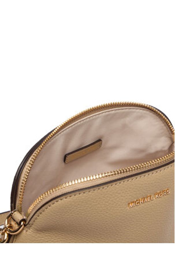 MICHAEL Michael Kors Torebka 32T6GX4C1L Beżowy. Kolor: beżowy. Materiał: skórzane