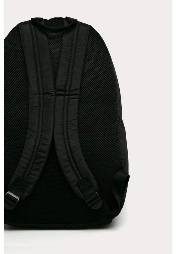 EA7 Emporio Armani Plecak kolor czarny duży z nadrukiem. Kolor: czarny. Wzór: nadruk