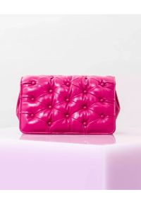 BENEDETTA BRUZZICHES - Różowa skórzana torebka Carmen Big. Kolor: różowy, wielokolorowy, fioletowy. Materiał: skóra #5