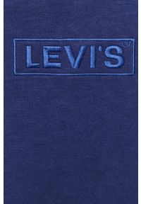 Levi's® - Levi's - Bluza bawełniana. Okazja: na spotkanie biznesowe. Kolor: niebieski. Materiał: bawełna. Styl: biznesowy #3