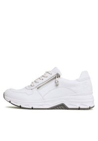 Rieker Sneakersy 48134-81 Biały. Kolor: biały. Materiał: skóra #3