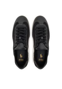 Polo Ralph Lauren Sneakersy 804956687003 Czarny. Kolor: czarny. Materiał: skóra #5