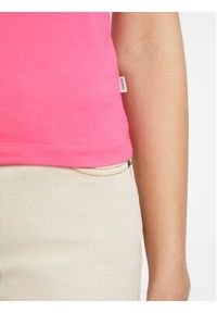 Guess Jeans T-Shirt W4YI03 J1314 Różowy Slim Fit. Kolor: różowy. Materiał: bawełna #2