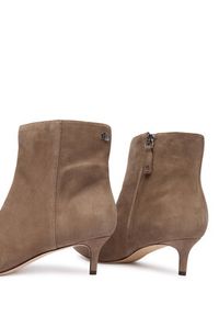 Lauren Ralph Lauren - LAUREN RALPH LAUREN Botki McKay 802967779008 Beżowy. Kolor: beżowy. Materiał: zamsz, skóra #4
