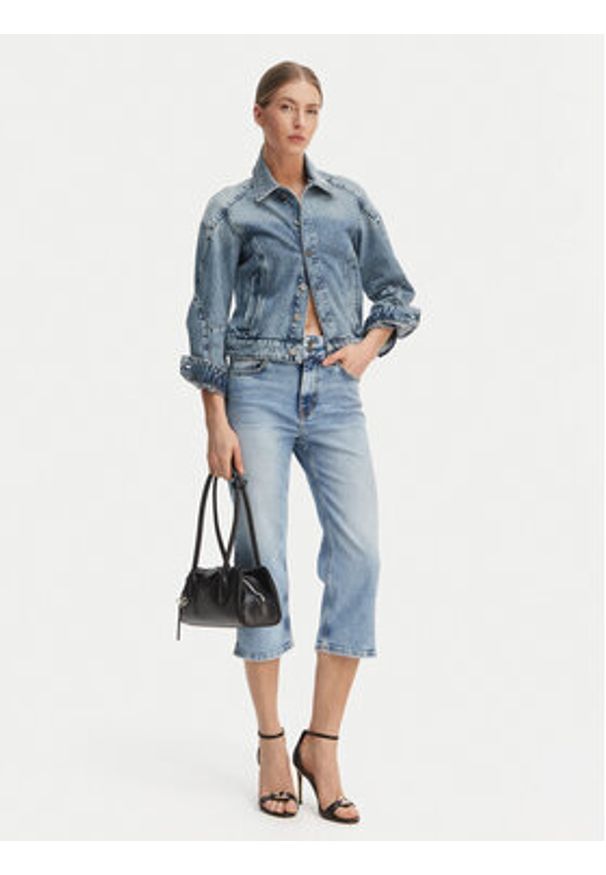 Guess Jeans Jeansy W6GA2G D6329 Niebieski Regular Fit. Kolor: niebieski