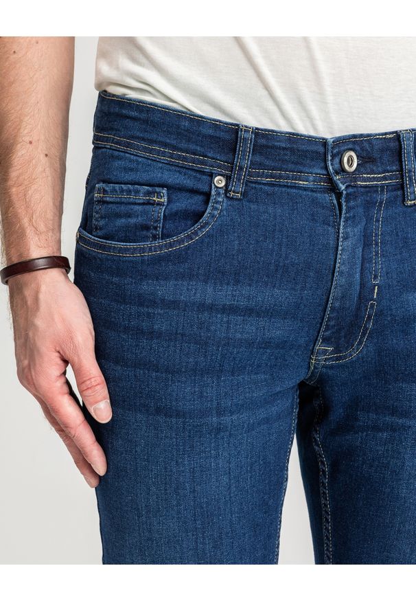 MARCUS - Męskie Spodnie Jeansowe Marcus Felix 2160 Jeans Nevada Blue 14-200243