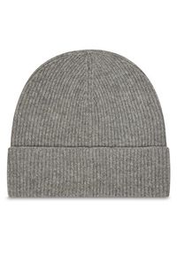 Calvin Klein Czapka Emblem LV04D8013G Szary. Kolor: szary. Materiał: kaszmir, materiał